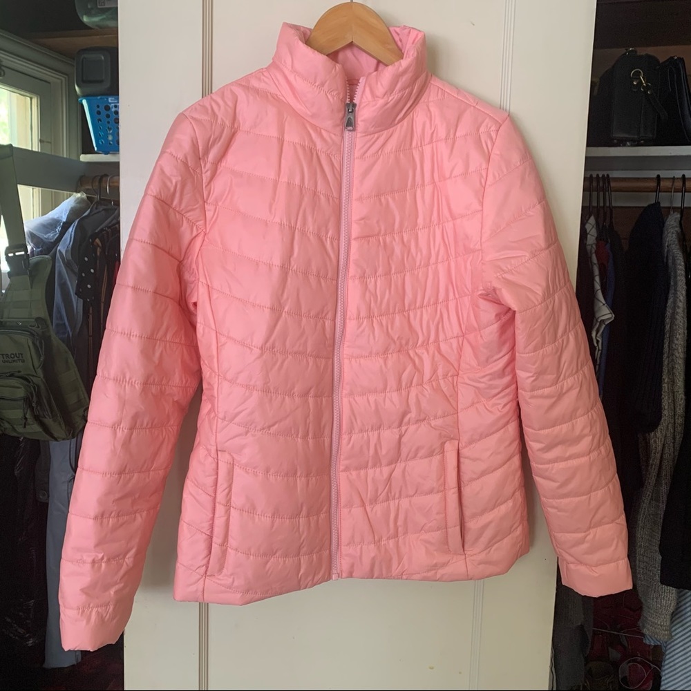Pink North Face Jacket